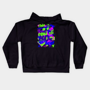 Totally Rad 80s! Kids Hoodie